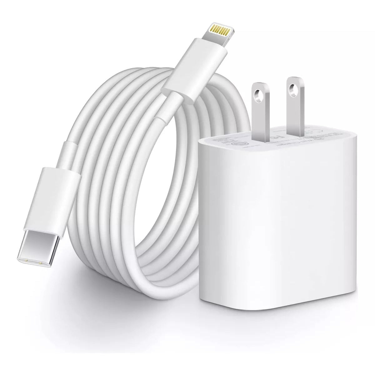 CARGADOR 1.1 USB-C A LIGHTNING 20 W 1.1