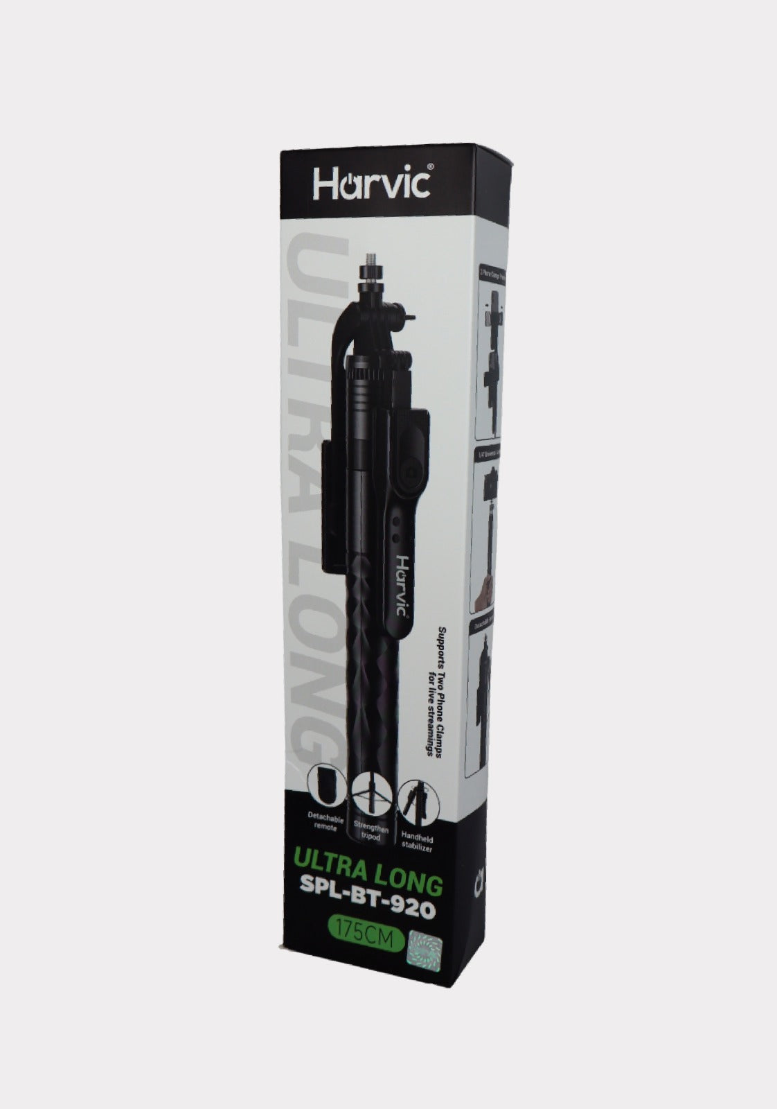 TRIPODE HARVIC SPL-BT-920 DE 175 CM DE ALTO