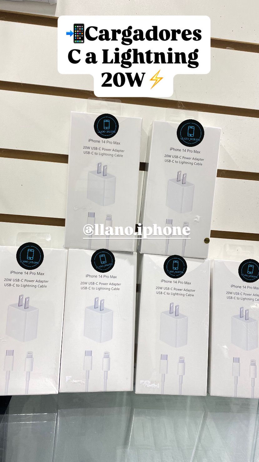 CARGADOR 1.1 USB-C A LIGHTNING 20 W 1.1